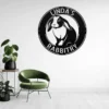 Personalized Holland Lop Rabbit Metal Sign Custom Bunny Art Personalized Holland Lop rabbit metal sign in 16 gauge steel for bunny wall decor, custom rabbit name plaque for rabbitry, pet lover gift art.