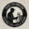 Personalized Hvac Technician Metal Sign Custom Heating & Cooling Wall Decor Personalized HVAC technician metal sign in 16 gauge steel for heating and cooling service wall decor, custom repair shop plaque and trade gift.