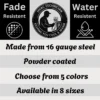 Personalized Hvac Technician Metal Sign Custom Heating & Cooling Wall Decor Personalized HVAC technician metal sign in 16 gauge steel for heating and cooling service wall decor, custom repair shop plaque and trade gift.
