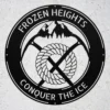 Personalized ice climbing metal sign in 16 gauge steel for mountaineer wall decor, custom climber plaque for cabin, gym and adventure gift art.