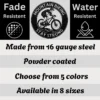 Personalized Mountain Bike Rider Metal Sign Custom Mtb Art Decor Personalized mountain bike rider metal sign in 16 gauge steel for MTB wall decor, custom cycling plaque for garage, riders and gift art.