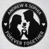 Personalized Romantic Couple Metal Sign Custom Lovers Wall Decor Personalized romantic couple metal sign in 16 gauge steel for love wall decor, custom name plaque for weddings, anniversaries, and Valentine gift.