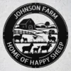 Personalized Sheep Farm Metal Sign Custom Ranch Name Art Personalized sheep farm metal sign in 16 gauge steel for rustic ranch wall decor, custom farm name plaque for barn, farmhouse and gift art.