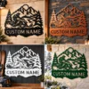 Personalized Snowmobile Metal Sign Winter Wall Art Decor Personalized snowmobile metal sign in 16 gauge steel for winter wall decor, custom rider plaque for cabin, garage and snowmobile gift art.