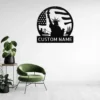 Personalized Statue Of Liberty Metal Sign Custom Patriotic Art Decor Personalized Statue of Liberty metal sign in 16 gauge steel for patriotic wall decor, custom name plaque for home, office and freedom gift art.