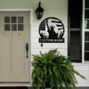 Personalized Statue Of Liberty Metal Sign Custom Patriotic Art Decor Personalized Statue of Liberty metal sign in 16 gauge steel for patriotic wall decor, custom name plaque for home, office and freedom gift art.