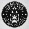 Personalized Us Air Force Metal Sign Custom Military Wall Decor Personalized US Air Force metal sign in 16 gauge steel for military wall decor, custom veteran plaque and patriotic home or office gift.