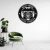 Personalized Us Navy Metal Sign Custom Military Wall Decor Personalized US Navy metal sign in 16 gauge steel for military wall decor, custom sailor plaque and patriotic home or office gift.