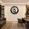 Personalized Yoga Metal Sign Serenity Wall Decor Personalized yoga metal sign made from 16 gauge steel. Custom serenity wall decor for yoga studios, meditation rooms, and thoughtful instructor gifts.