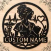 Custom Nurse Metal Sign Personalized Name Rn Lpn Medical Wall Art Gift Custom nurse metal sign in 16 gauge steel with personalized name, RN or LPN medical wall art for nurse home decor, office and gift ideas.