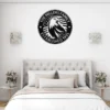 Custom American Eagle Metal Sign Personalized Name Patriotic Wall Art Decor Gift Custom USA flag star metal sign in 16 gauge steel with personalized name for patriotic wall decor, home, garage, workshop, office and gift art.