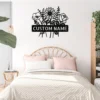 Personalized Couple Giraffe Metal Sign Custom Name Safari Nursery Wall Art (copy) Personalized couple giraffe metal sign in 16 gauge steel with custom name for safari nursery wall decor, kids room, wildlife home and baby shower gift.