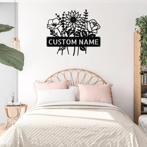 Personalized Couple Giraffe Metal Sign Custom Name Safari Nursery Wall Art (copy) Personalized couple giraffe metal sign in 16 gauge steel with custom name for safari nursery wall decor, kids room, wildlife home and baby shower gift.