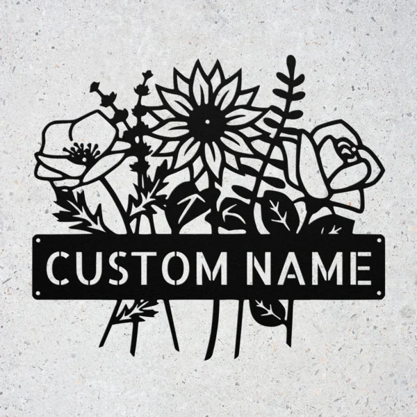 Personalized Couple Giraffe Metal Sign Custom Name Safari Nursery Wall Art (copy) Personalized couple giraffe metal sign in 16 gauge steel with custom name for safari nursery wall decor, kids room, wildlife home and baby shower gift.