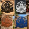 Custom Steam Train Metal Sign Personalized Railroad Locomotive Wall Decor Custom steam train metal sign personalized with name or railroad text, vintage steam locomotive wall decor for train rooms, garages and railway enthusiasts.