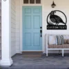 Custom Quail Metal Sign Personalized Name Bird Hunter Gift Farmhouse Wall Art Custom quail metal sign in 16 gauge steel with personalized name for bird hunter wall decor, farmhouse, cabin, barn, garage and outdoor gift art.