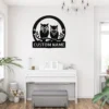 Custom Cowboy Cowgirl Metal Sign Personalized Western Couple Wall Art Gift (copy) Custom cowboy cowgirl metal sign in 16 gauge steel with personalized names for western couple wall decor, ranch, barn, farmhouse and gift art.