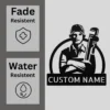 Custom Plumber Metal Sign Personalized Name Plumbing Professional Office Art Gift Custom plumber metal sign in 16 gauge steel with personalized name for plumbing office wall decor, workshop, garage, business and professional gift.