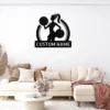 Custom Cheerleader Metal Sign Personalized Name Cheer Team Wall Art Decor Gift Custom cheerleader metal sign in 16 gauge steel with personalized name for cheer team wall decor, cheerleader bedroom, gym, studio and gift art.