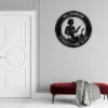 Custom Ms Literature Teacher Metal Sign Personalized English Classroom Wall Art Custom Ms Literature Teacher metal sign in 16 gauge steel with personalized name for English classroom wall decor, library, teacher office and gift.