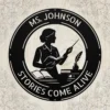 Custom Ms Literature Teacher Metal Sign Personalized English Classroom Wall Art Custom Ms Literature Teacher metal sign in 16 gauge steel with personalized name for English classroom wall decor, library, teacher office and gift.