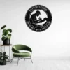 Personalized Tattooer Metal Sign Custom Tattoo Shop Name Plate Studio Wall Decor Personalized tattooer metal sign in 16 gauge steel with custom tattoo shop name for studio wall decor, tattoo artist workspace, shop and gift.