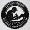 Personalized Tattooer Metal Sign Custom Tattoo Shop Name Plate Studio Wall Decor Personalized tattooer metal sign in 16 gauge steel with custom tattoo shop name for studio wall decor, tattoo artist workspace, shop and gift.
