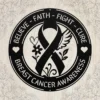 Custom Breast Cancer Metal Sign Personalized Pink Ribbon Survivor Tribute Gift Custom breast cancer metal sign in 16 gauge steel with personalized name and pink ribbon for survivor tribute, awareness wall decor and meaningful gift.