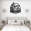 Custom butterflies metal sign with personalized name, butterfly wall decor and garden art, perfect for gardens, patios, nature lovers and unique gifts.