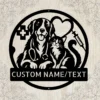 Custom Veterinary Clinic Metal Sign Personalized Vet Hospital Wall Decor Custom veterinary clinic metal sign with personalized clinic name, vet hospital wall decor and professional animal care office sign for indoor or outdoor display.