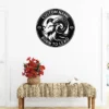 Custom Aries Metal Art Sign Personalized Zodiac Wall Decor Astrology Gift Custom Aries metal art sign with personalized name, Aries zodiac symbol and astrology design, perfect for wall decor, birthday gifts and horoscope lovers.