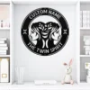 Custom Gemini Metal Sign Personalized Zodiac Wall Art Astrology Birthday Gift Custom Gemini metal sign with personalized name, Gemini zodiac symbol and astrology design, perfect for birthday gifts, wall decor and horoscope lovers.