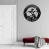 Custom Sagittarius Metal Sign Personalized Zodiac Wall Decor Astrology Gift Custom Sagittarius metal sign with personalized name, Sagittarius zodiac symbol and astrology design, perfect for wall decor, birthday gifts and horoscope lovers.