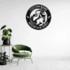 Custom Capricorn Metal Sign Personalized Zodiac Wall Art Astrology Gift Custom Capricorn metal sign with personalized name, zodiac symbol and astrology design, perfect for Capricorn wall decor, birthday gifts and horoscope lovers.