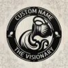 Custom Aquarius Metal Sign Personalized Zodiac Wall Art Astrology Birthday Gift Custom Aquarius metal sign with personalized name, Aquarius zodiac symbol and astrology design, perfect for birthday gifts, wall decor and horoscope lovers.