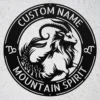 Custom Capricorn Metal Sign Personalized Zodiac Wall Art Astrology Gift Custom Capricorn metal sign with personalized name, zodiac symbol and astrology design, perfect for Capricorn wall decor, birthday gifts and horoscope lovers.