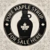 Custom Maple Syrup Metal Sign Personalized Sugarhouse Cabin Wall Decor Custom maple syrup metal sign with personalized sugarhouse or family name, rustic cabin wall decor for maple farms, sugar shacks, kitchens and country homes.