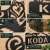 Custom Alaskan Malamute Metal Sign Personalized Dog Wall Art Decor Gift Custom Alaskan Malamute metal sign with personalized dog name and breed silhouette, unique dog wall art and pet decor gift for Malamute owners and lovers.