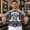 Custom Weightlifting Metal Sign Personalized Gym Wall Art Fitness Fan Gift Custom weightlifting metal sign with personalized name or gym text, fitness wall art and workout decor gift for weightlifters, bodybuilders and gym lovers.