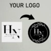 Personalized Business Logo Metal Sign Custom Metal Sign Decor Personalized business logo metal sign with custom company name, text and design, metal wall art for offices, storefronts, shops and business decor.