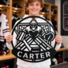 Custom Hockey Goalie Metal Sign Personalized Ice Hockey Wall Decor Custom hockey goalie metal sign personalized with player name and jersey number, ice hockey wall decor for bedrooms, locker rooms and goalie gifts.