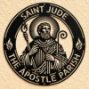 Custom Saint Judas Metal Art Sign Religious Wall Decor Custom Saint Judas Metal Art Sign in 16 gauge steel for religious wall decor, Catholic home plaque for prayer space, faith and gift art.