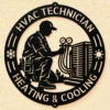 Personalized Hvac Technician Metal Sign Custom Heating Cooling Wall Decor Personalized HVAC technician metal sign in 16 gauge steel for heating and cooling service wall decor, custom repair shop plaque and trade gift.