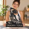 Personalized Yoga Metal Sign Serenity Wall Decor Personalized yoga metal sign made from 16 gauge steel. Custom serenity wall decor for yoga studios, meditation rooms, and thoughtful instructor gifts.